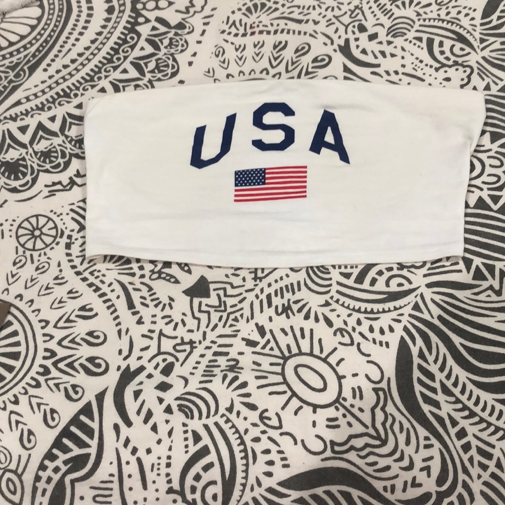 USA tube top  -Medium